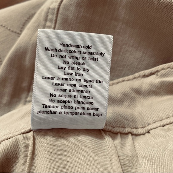 Judy Blue 2XL Greta High Rise Garment Dyed 6” Shorts Bone Beige Comfort Stretch - Picture 8 of 14